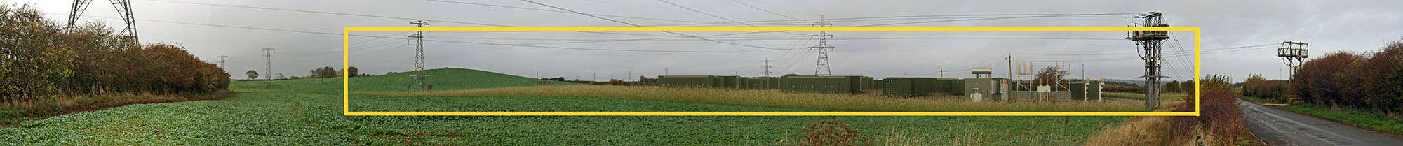 View from Worset Lane looking northwest one year after development. View from Worset Lane looking northwest one year after development.